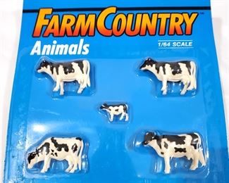 ERTL FARM COUNTRY ANIMALS 4203 COWS CALF 1 64 SCALE VINTAGE 1990 SEALED PACKAGE