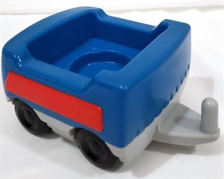 FISHER PRICE LITTLE PEOPLE TRAILER CAR FOR LIL MOVER MOTORIZED TRAIN