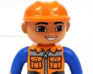 LEGO DUPLO MINIFIGURE MINIFIG WORKER FROM MY FIRST CONSTRUCTION SITE
