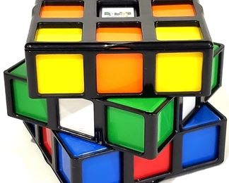 RUBIKS CAGE GAME TIC TAC TOE PUZZLE CHALLENGE CUBE
