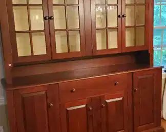 Dimes Stepback Cherry Cupboard.  A TERRIFIC PIECE