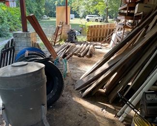 tons of lumber for sale, pvc, etc