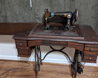 Antique sewing machine