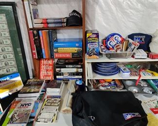 LOTS of politcal collecibles.  1994 (and some earlier) covention materials.  Dozens of political pins, government related books, convention swag bag contents