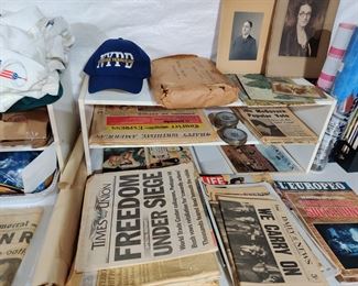 Ephemera-Attica, World Trade Center, Kennedy