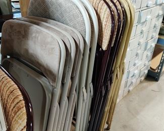 Folding chairs for the next holiday get together