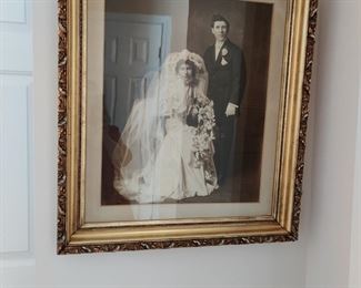 The bride and groom from the Wedding Suite