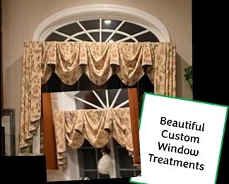 We have lots of custom/decorator window treatments available!