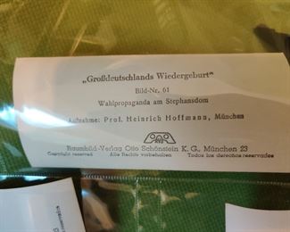 Info on reverse of the one of the stereo view photos-