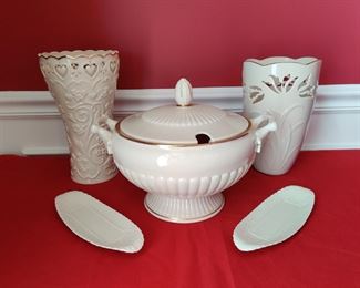 Lenox-it's not all about those Swans!  Unusual and unique pieces. 
