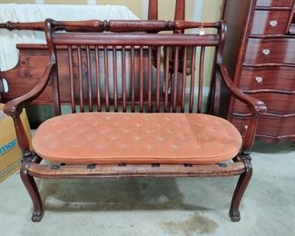 Antique Setee-waiting for you to give it a new cushion to match your decor. 