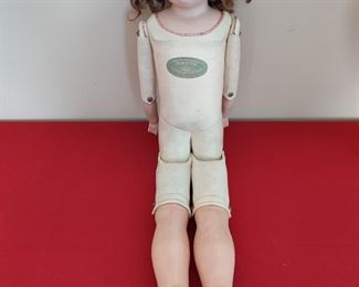 Large, never played with A.M Bisque Doll