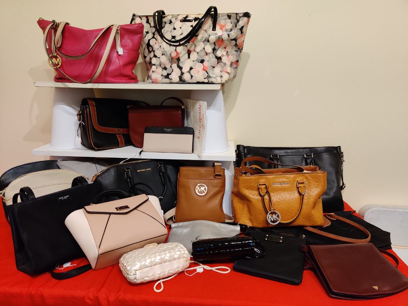 Designer bags-Michael Kors, Kate Spade, Coach others