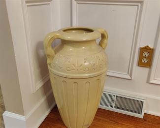 Large vintage Pottery Umbrella stand