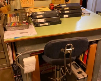 A vintage office full