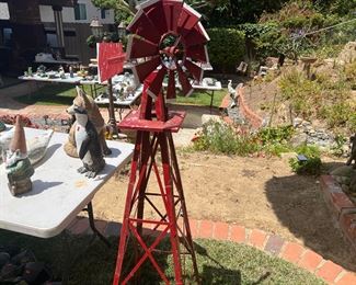 Rustic windmill