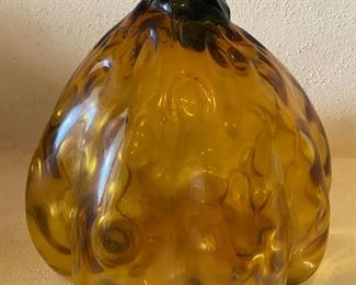 Handblown Glass Gourd Figurine