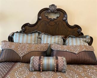 Thomasville Furniture Hills of Tuscany Florentine Headboard (Detail view)