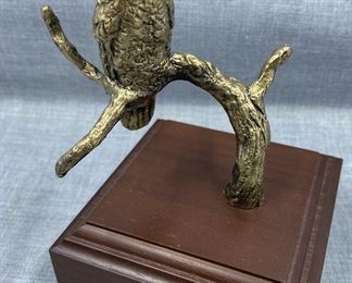 Wally Shoop Owl Sculpture