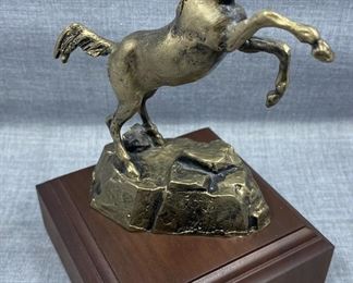 Wall Shoop Mustang Sculpture