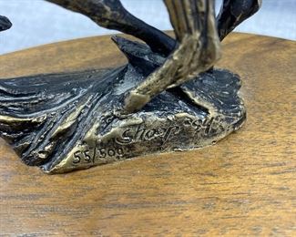 Wally Shoop Pronghorn Sculpture