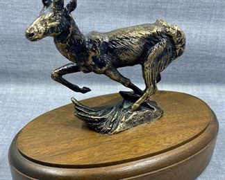 Wally Shoop Pronghorn Sculpture