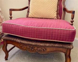 Michael Thomas Arm Chair with Custom Pillow