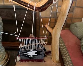 Native American Rug Weaving Art