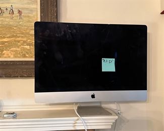 27" iMac SOLD AS-IS with NO HARD DRIVE AND A CRACKED SCREEN. It does power on.