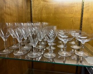 Vintage Baccarat Glasses MCM