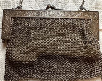Really cool ANTIQUE GERMAN SILVER PURSE You really need to see this!!!