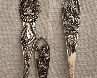 Antique Souvenir Spoons