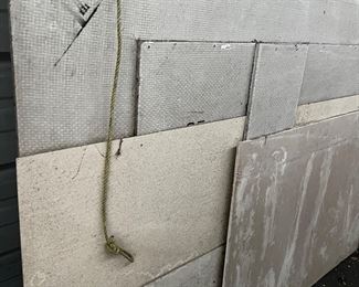 Kevlar construction panels (for banks court houses safe roof etc.)