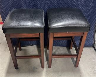 Leather Stools

