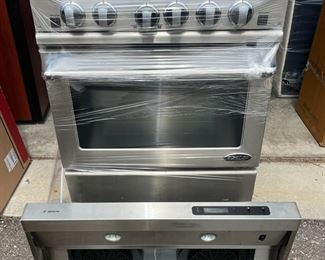 DCS Gas Stove and Range Fan

