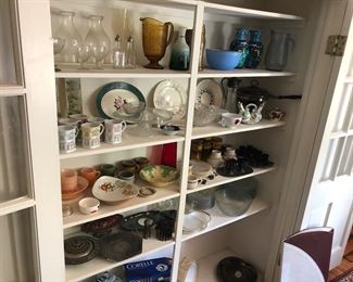 Miscellaneous glassware