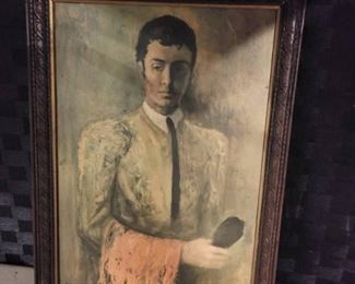 Signed Art Bullfigher