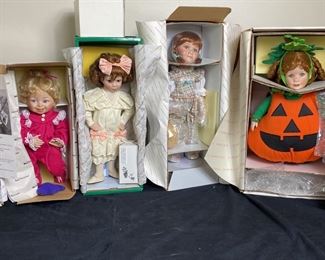 Collection Of 6 Dolls 