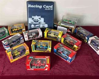 Collection Of NASCAR Mini Die Cast Cars
