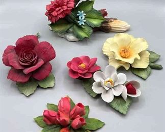 Collection Of Neopolitan Capodimonte 