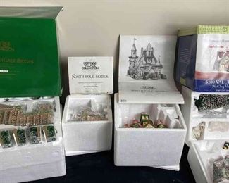 Department 56 House Collections Dickens Village, North Pole And Snow Village 