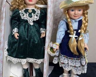 Dynasty Doll Collection Dottie And Genevieve Made