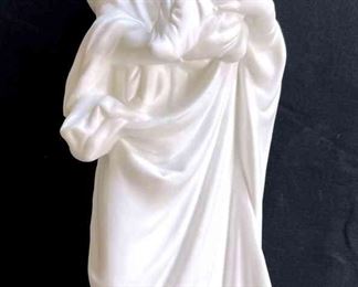 The Childrens Blessing And Mother And Child And Angel Figurines