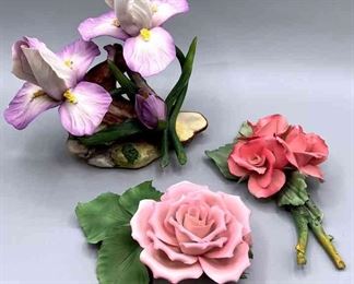 Trio Of Napoleon Capodimonte 