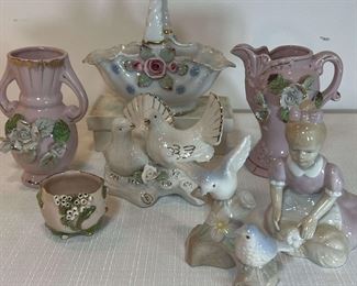 Bone China Basket, George Good Girl, And More Collectibles 