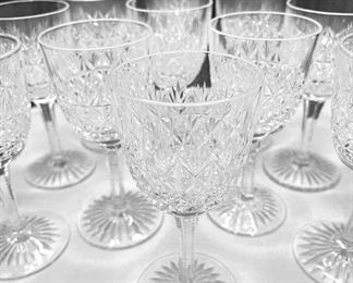 Handcut Crystal Thomas Webb Wellington Sherry Glasses