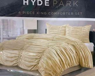 Satin King Size Comforter Set