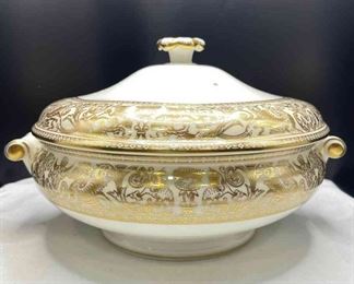 Wedgewood Florentine Gold 9 Soup Tureen 2 of 2 Lots Available