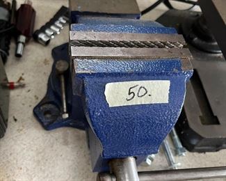 #94	Swivel Base Bench Vice - 13" Long x 7"	 $50.00 																																																																																																																																																																																																																																																																																																																																																																																																																																																																																																																																																																																																																																																																																																																																																																																																																																																																																																																																																																																					