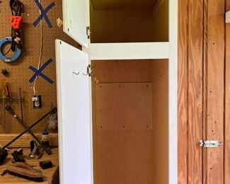 #106	White Laminate 2 door Cabinet - 18x25x84	 $50.00 																																																																																																																																																																																																																																																																																																																																																																																																																																																																																																																																																																																																																																																																																																																																																																																																																																																																																																																																																																																		